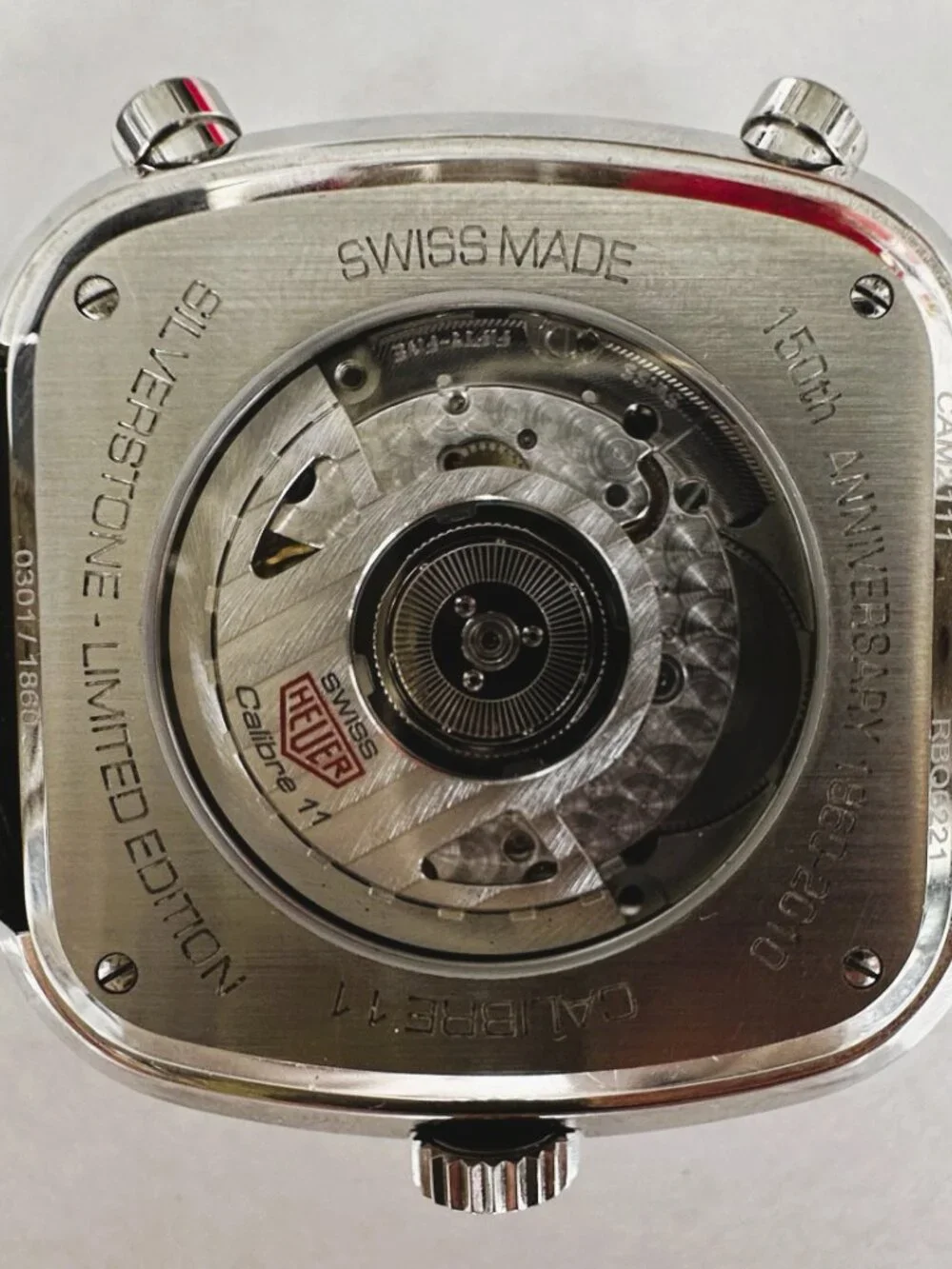 VITAGE Heuer Silverstone Calibre 11 Chronograph 150th Anniversary - Ltd Edition